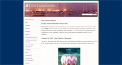 Desktop Screenshot of finetravel.com