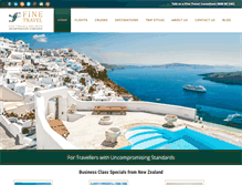 Tablet Screenshot of finetravel.co.nz
